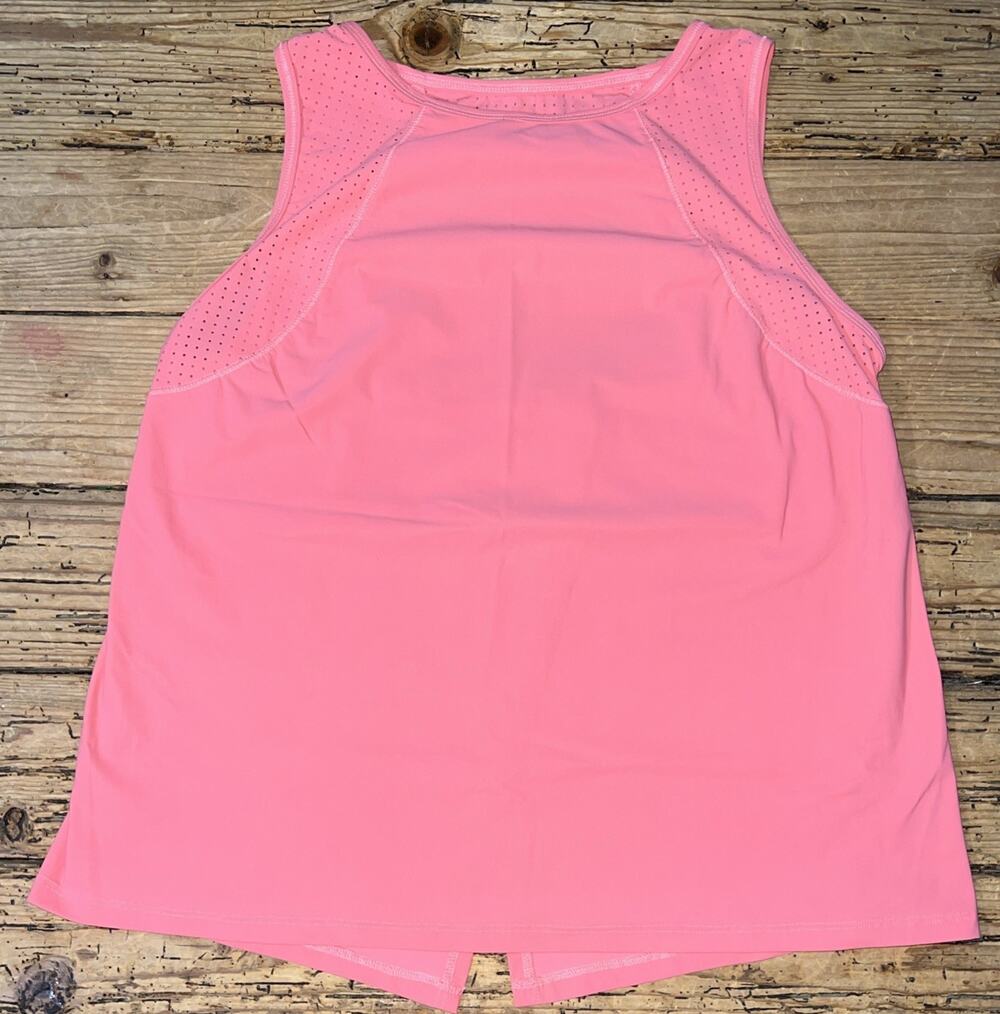 Bobbe Active Women’s Size S Sunkiss Pink Swing Tank NWOT